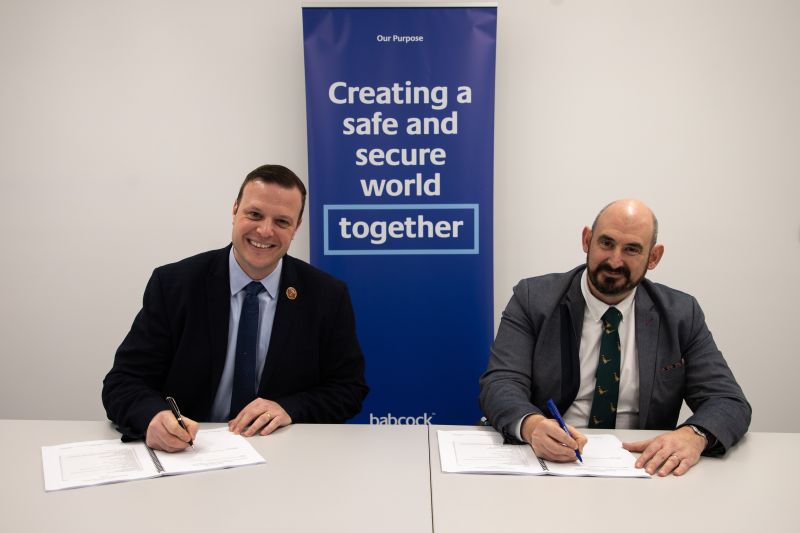 Babcock International Group and Atlas Elektronik UK Sign Commercial Framework Agreement