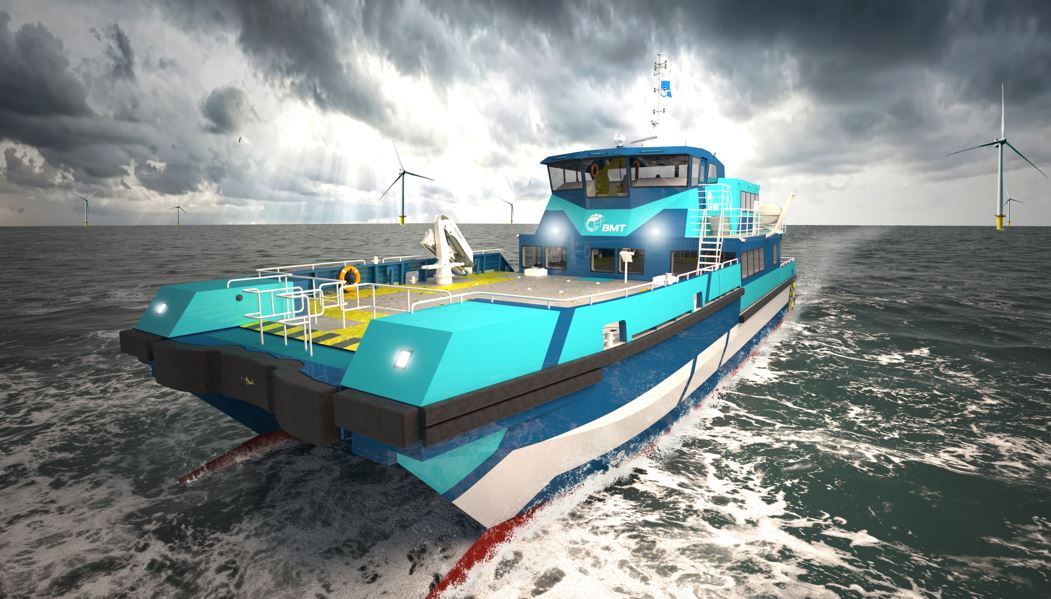 BMT Unveils New Crew Transfer Vessel Design