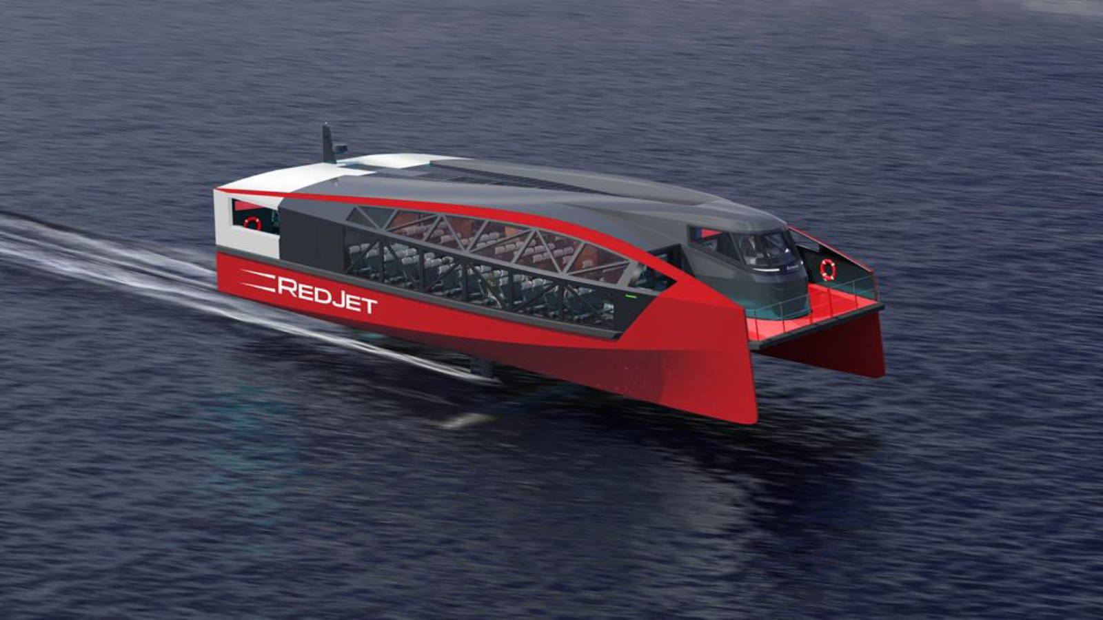 Artemis Technologies and Red Funnel announce the first 100% electric high-speed vessel between the South Coast and the Isle of Wight