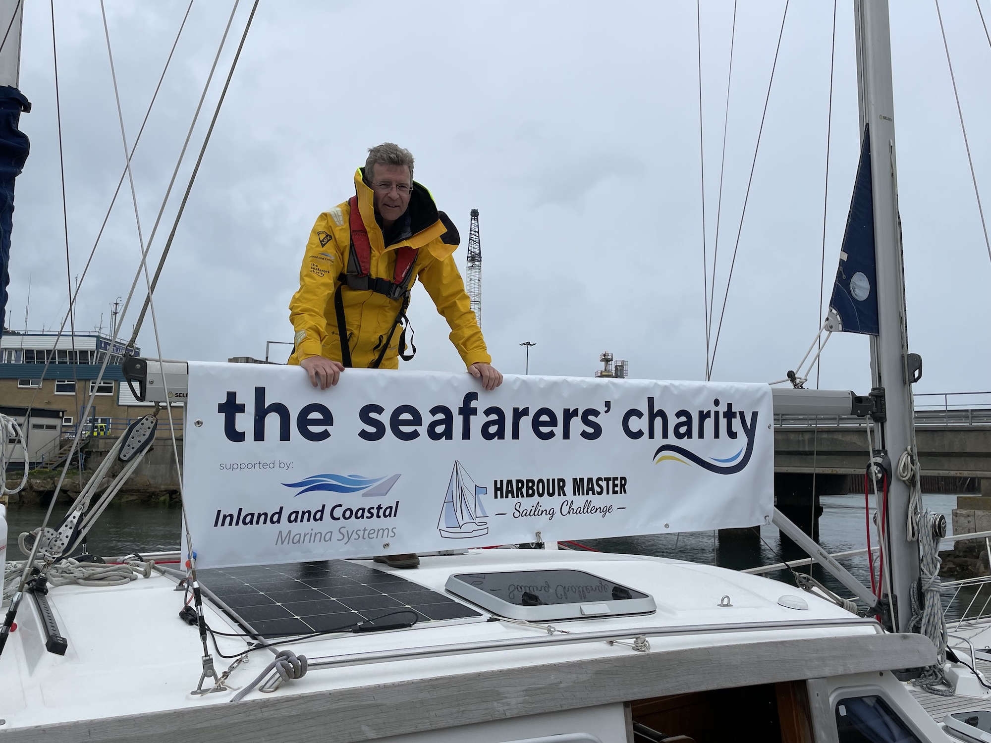 The Seafarers' Charity set to receive donations as sailor continues epic challenge