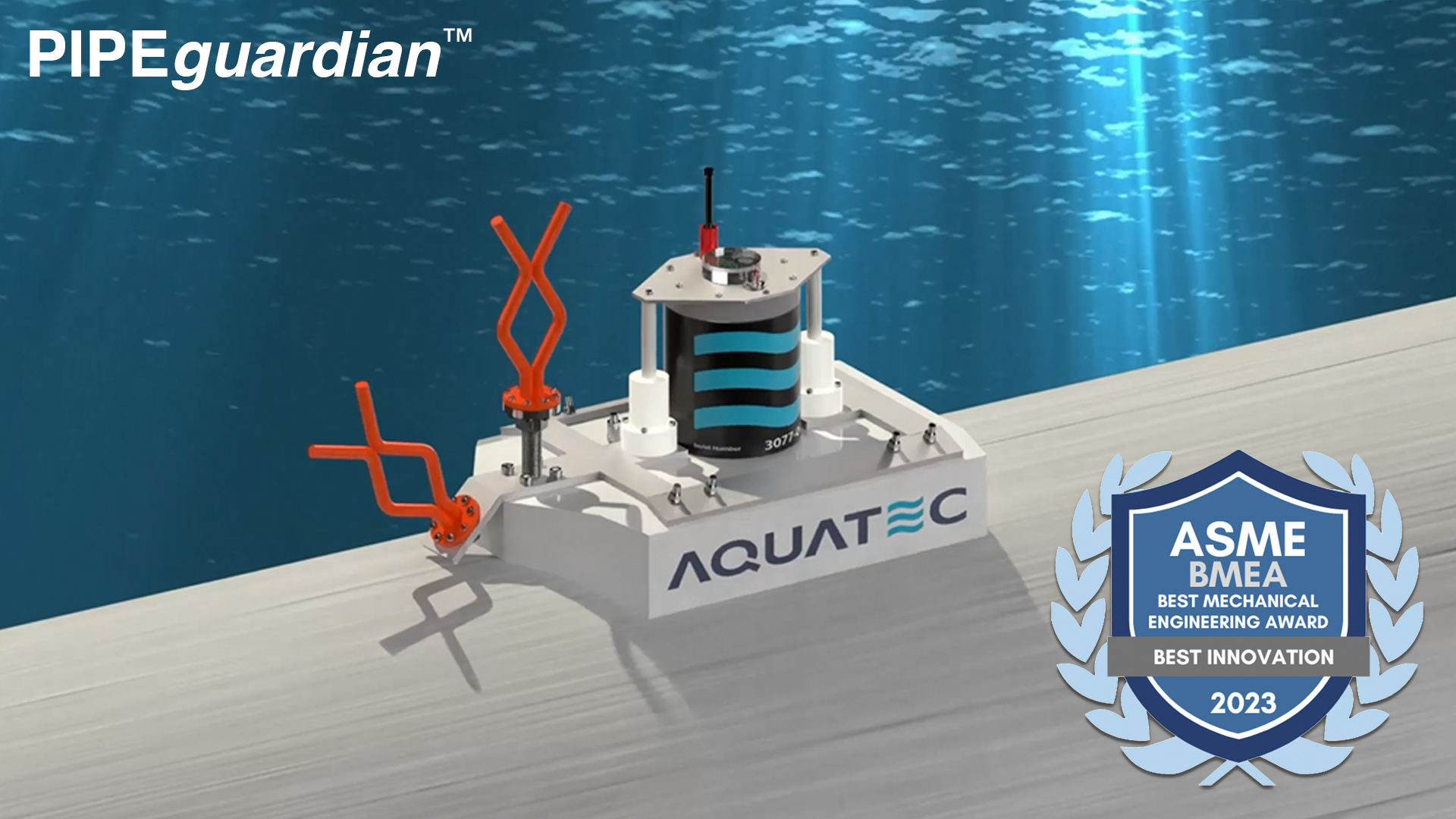 Aquatec wins Best Mechanical Engineering Achievement Innovation Award by ASME