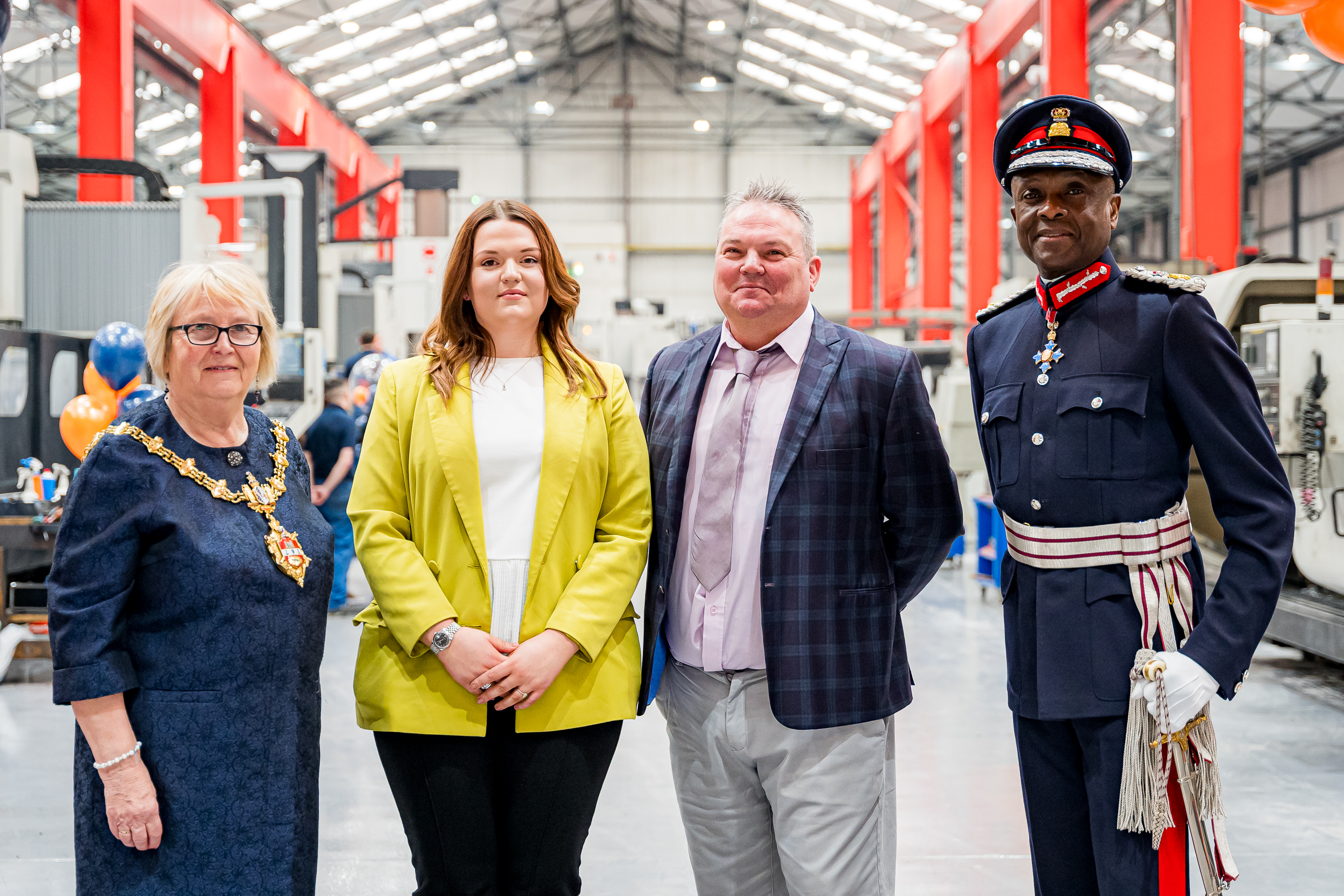 Lord Lieutenant Officially Opens New £4 Million Facility for Somers Forge Owned A&B Richardson Engineering