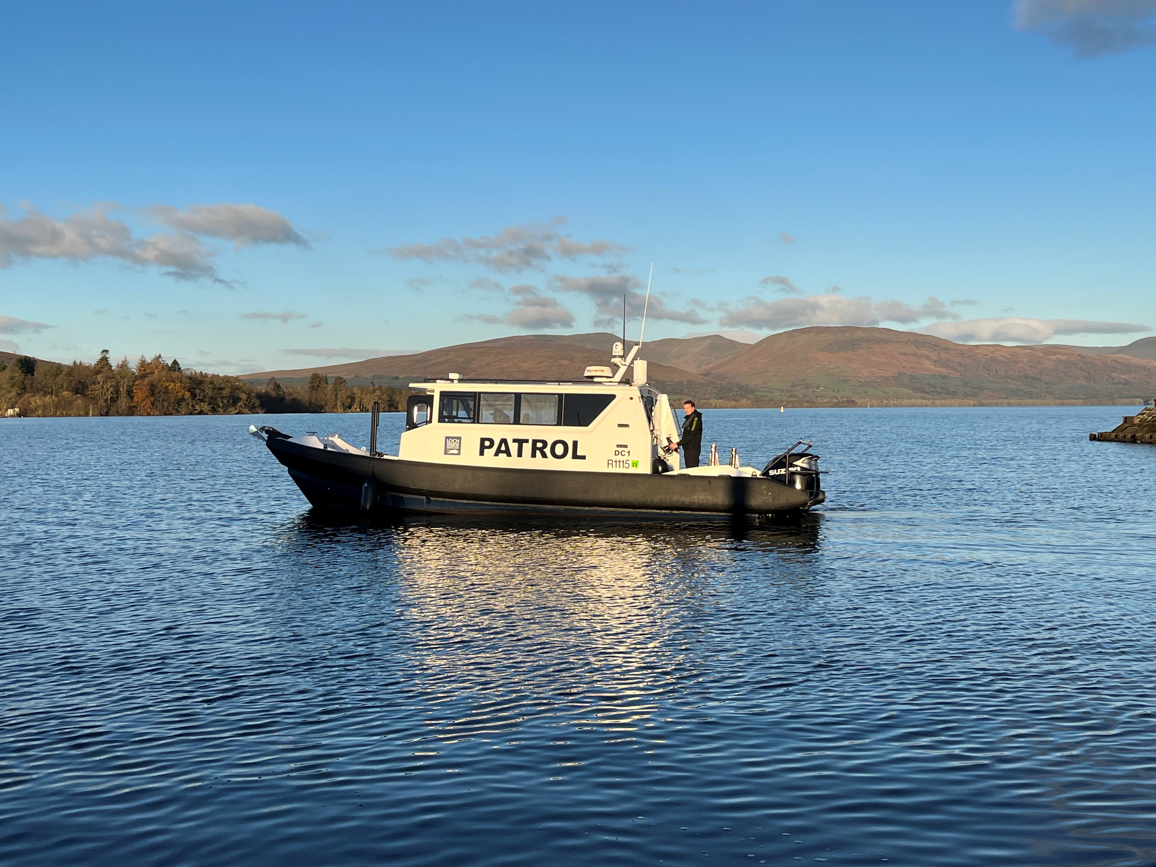 Ultimate Boats Delivers Recyclable Patrol Boat to Loch Lomond & The Trossachs National Park Authority