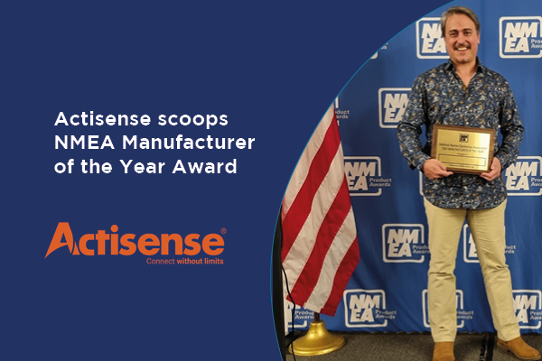 Actisense scoops NMEA Manufacturer of the Year Award for third consecutive year